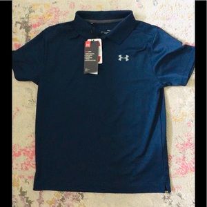 NWT Boys Under Armor Polo